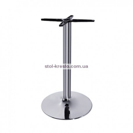 Опора стола хромированная